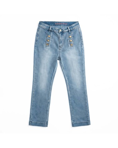 Vaquero Botones Acampanado Roberto Bassi