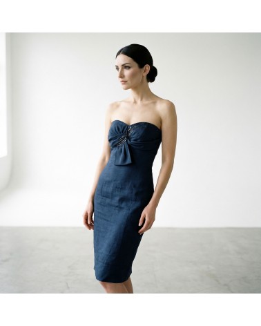 Vestido Mini Índigo