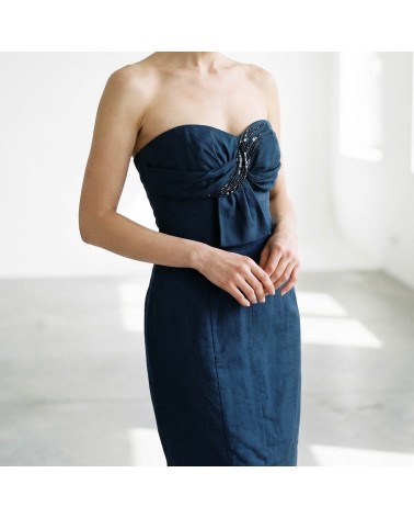 Vestido Mini Índigo