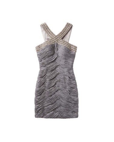 Vestido Champagne Brillo