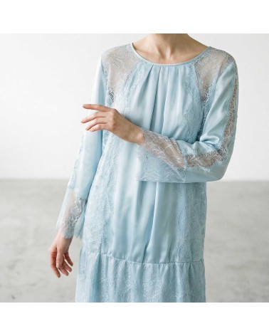 Vestido Encanto Azul Bebé