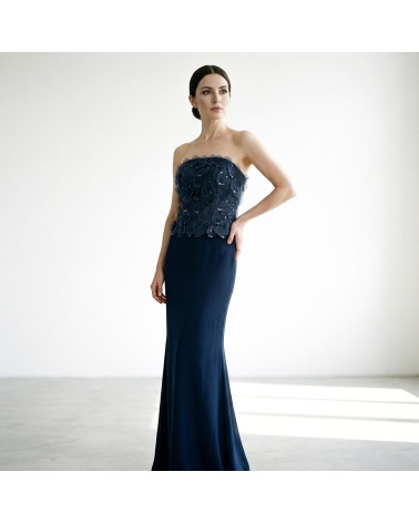 Conjunto Índigo Imperial con Falda