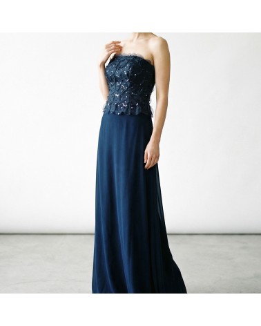 Conjunto Índigo Imperial con Falda